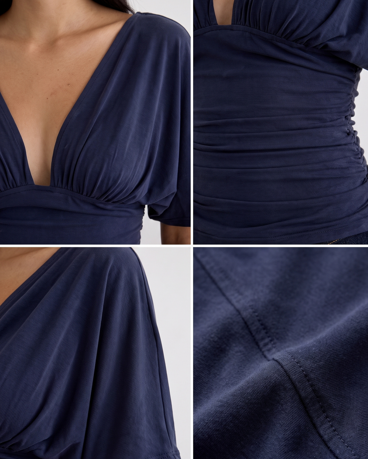 Drape Plunge Top