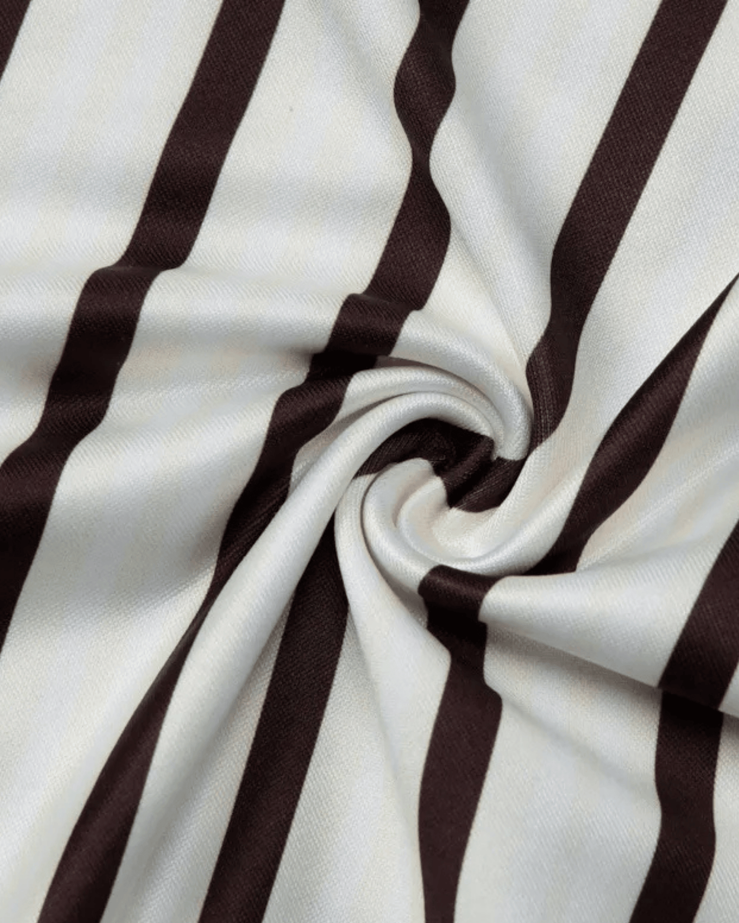 Ruffle Tank Top - Asymmetrical Striped Shoulder