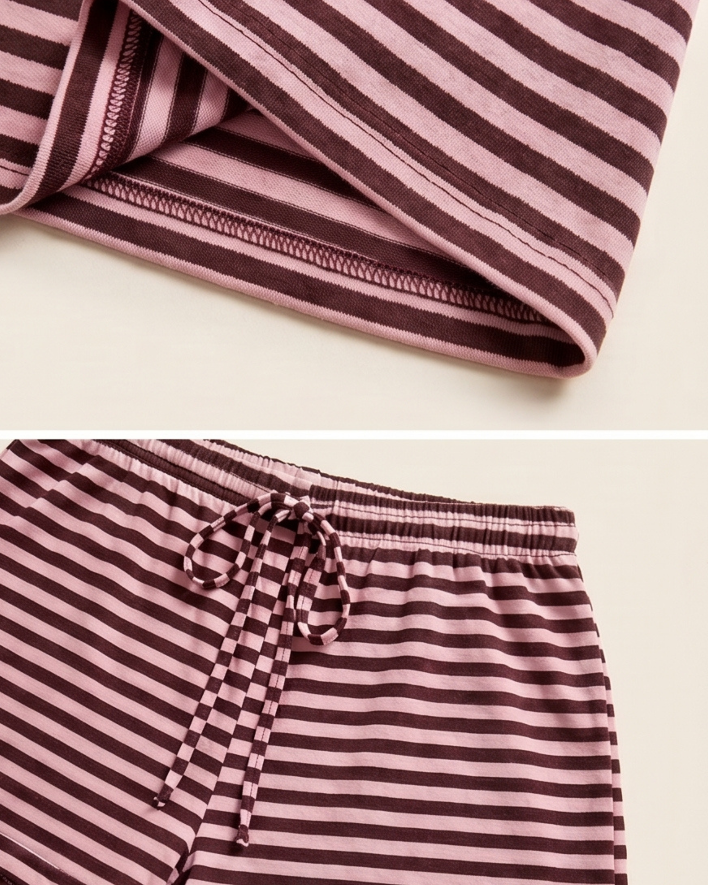 “Riviera Stripe" Matching Set