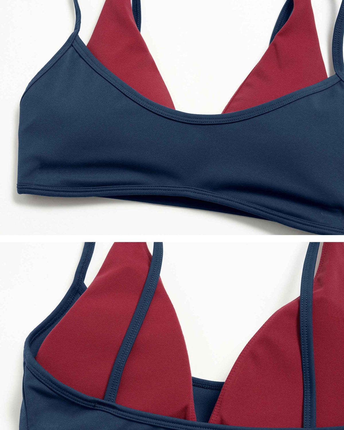 Felt Blue Red