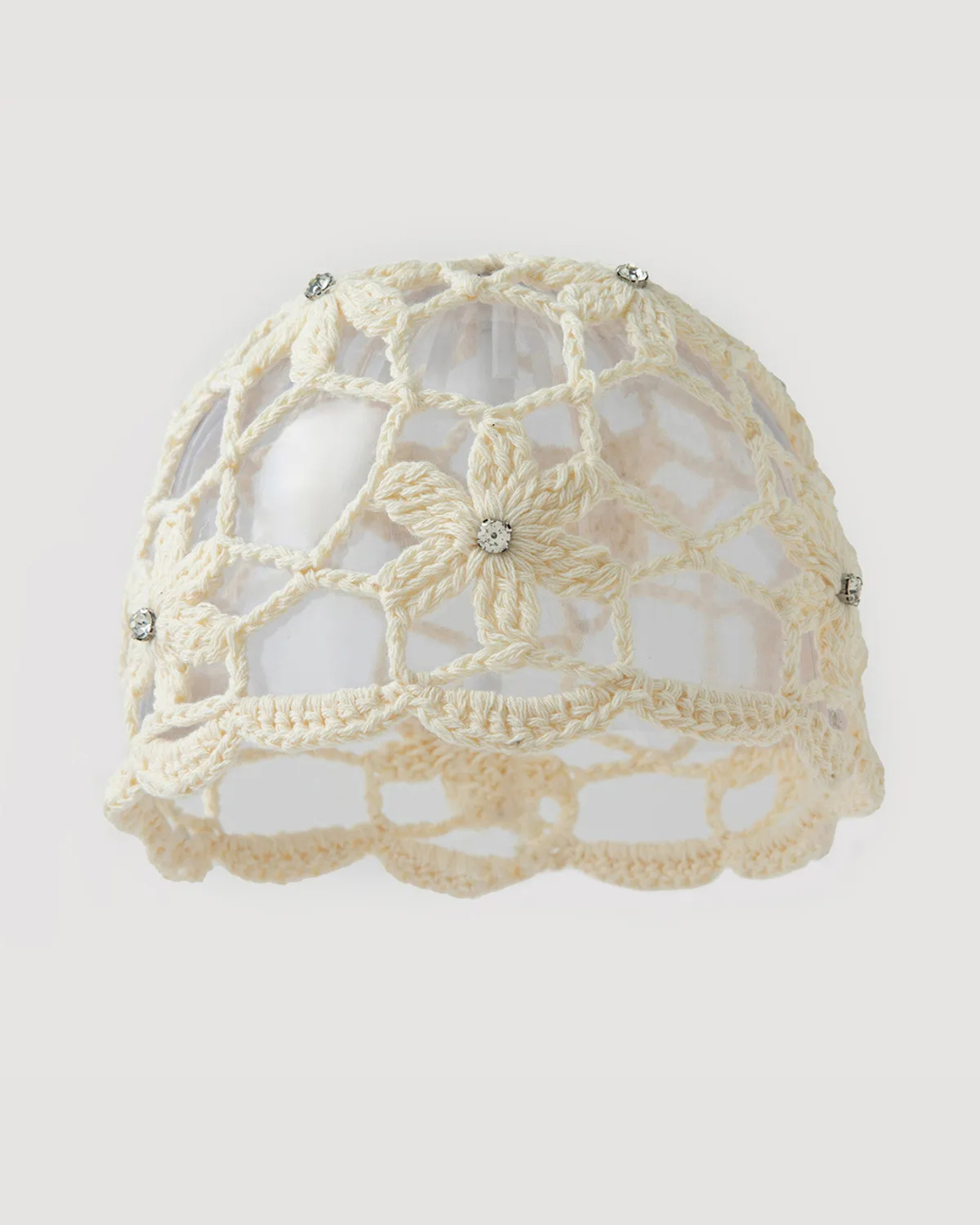 Boho Blossom" Crochet Beanie