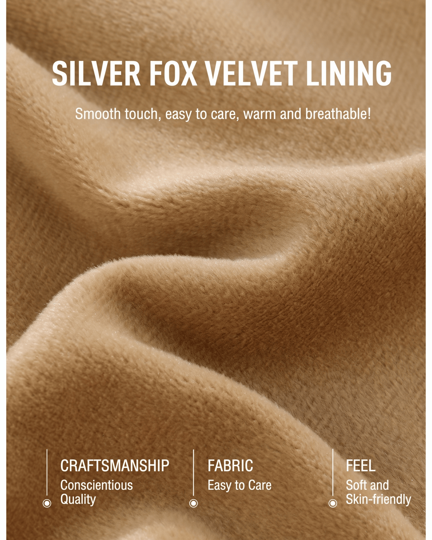 Camel Lamb Wool Plush Jacket for Women