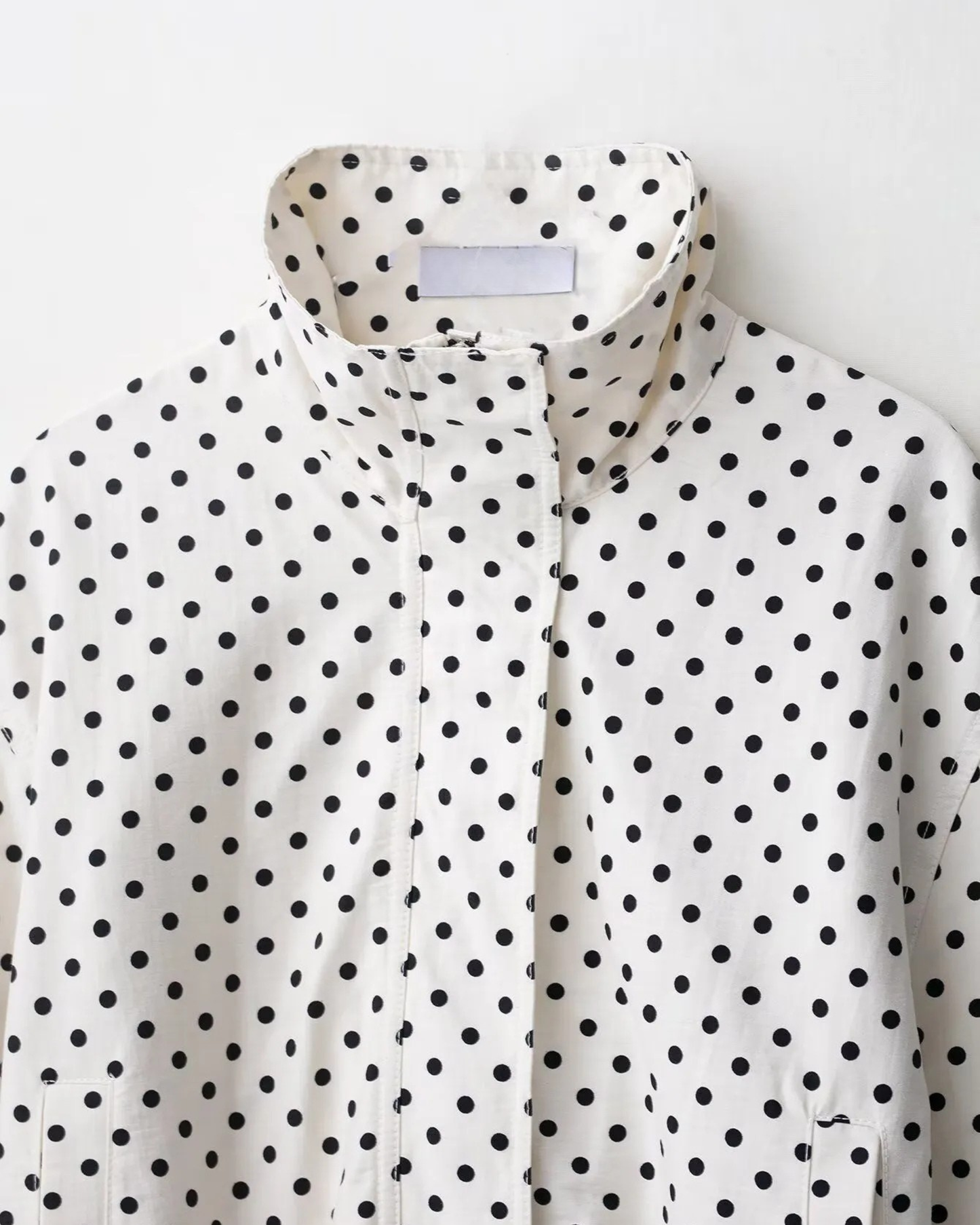 Polka Dot Matching Set with Jacket and Shorts