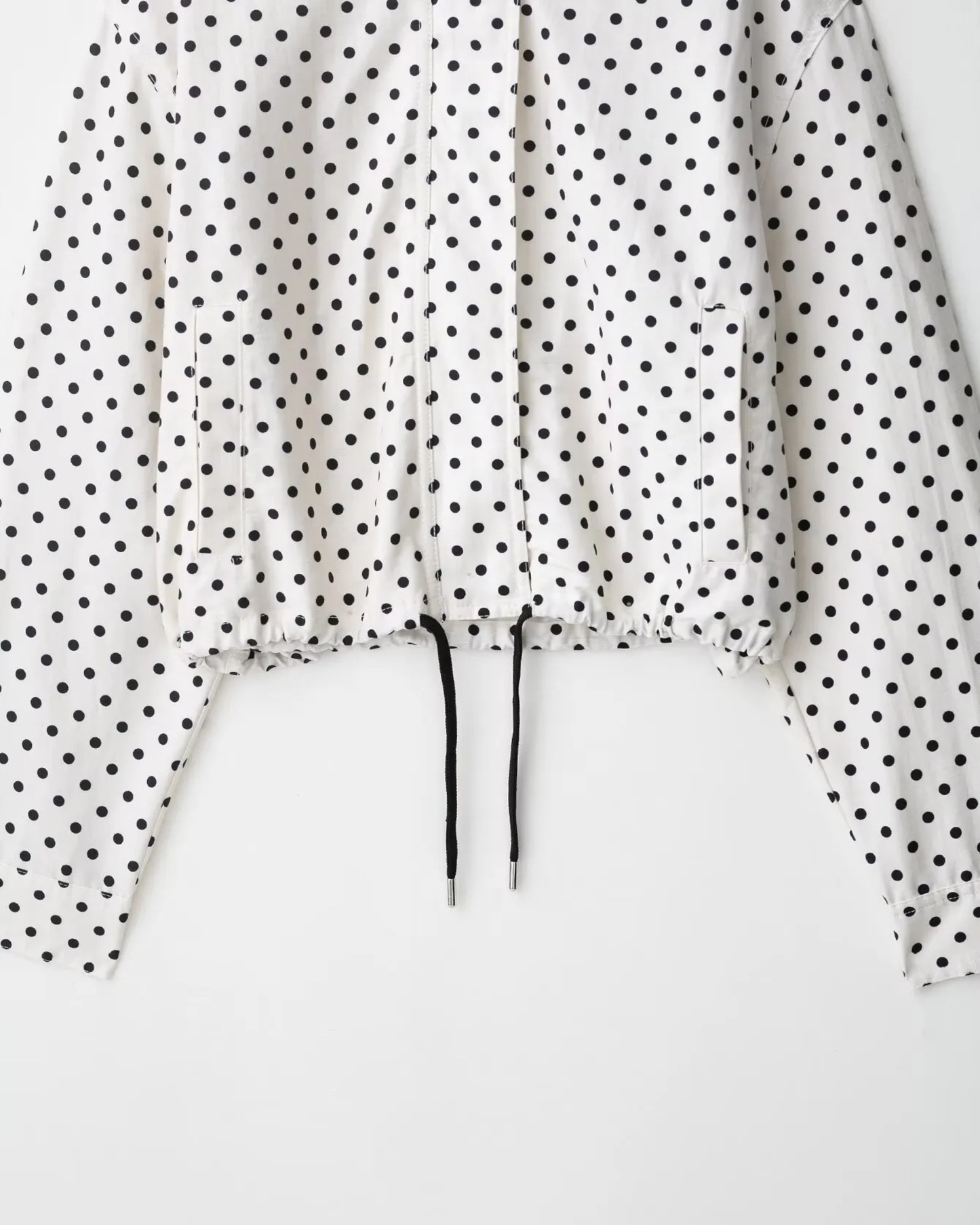 Polka Dot Matching Set with Jacket and Shorts