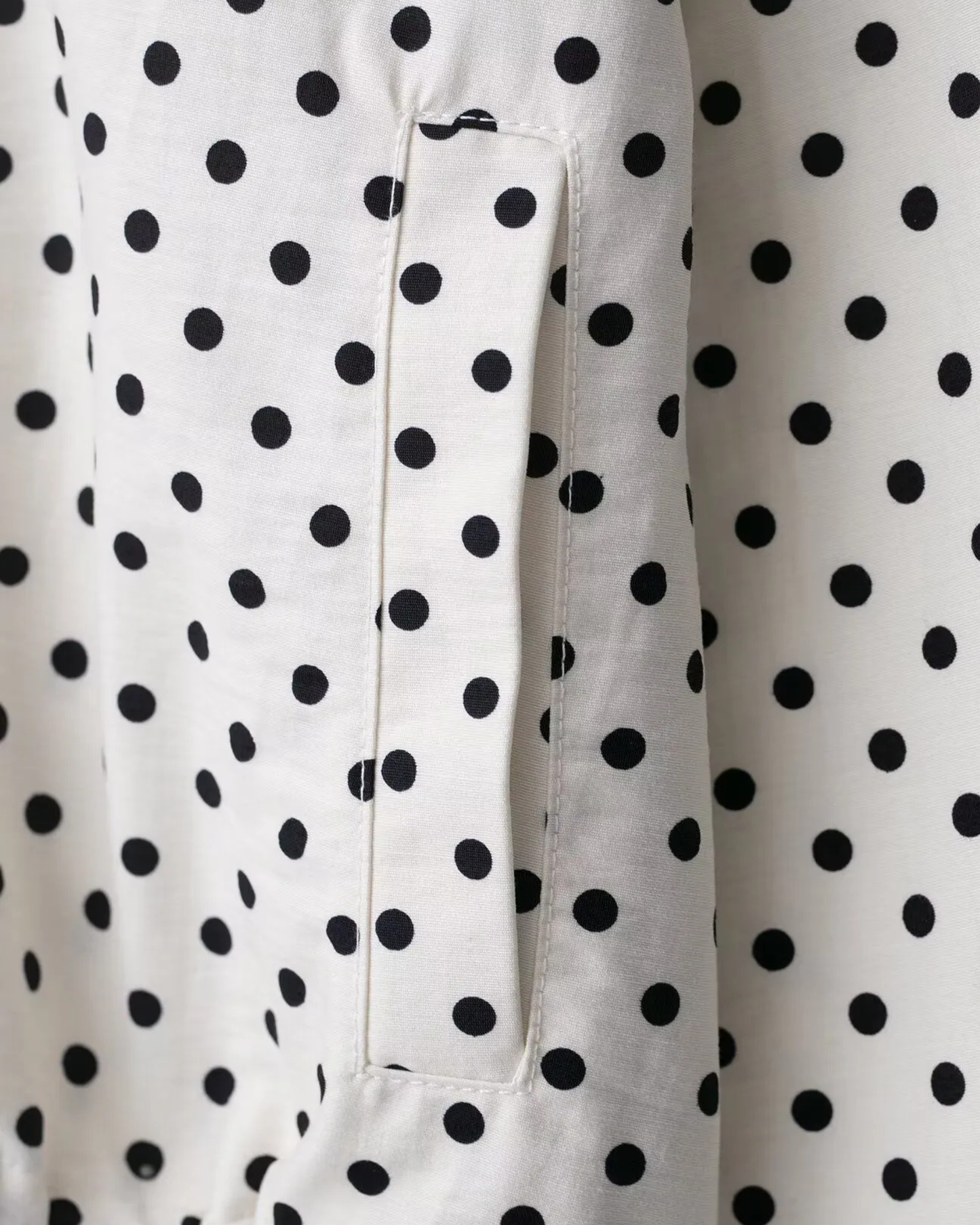 Polka Dot Matching Set with Jacket and Shorts