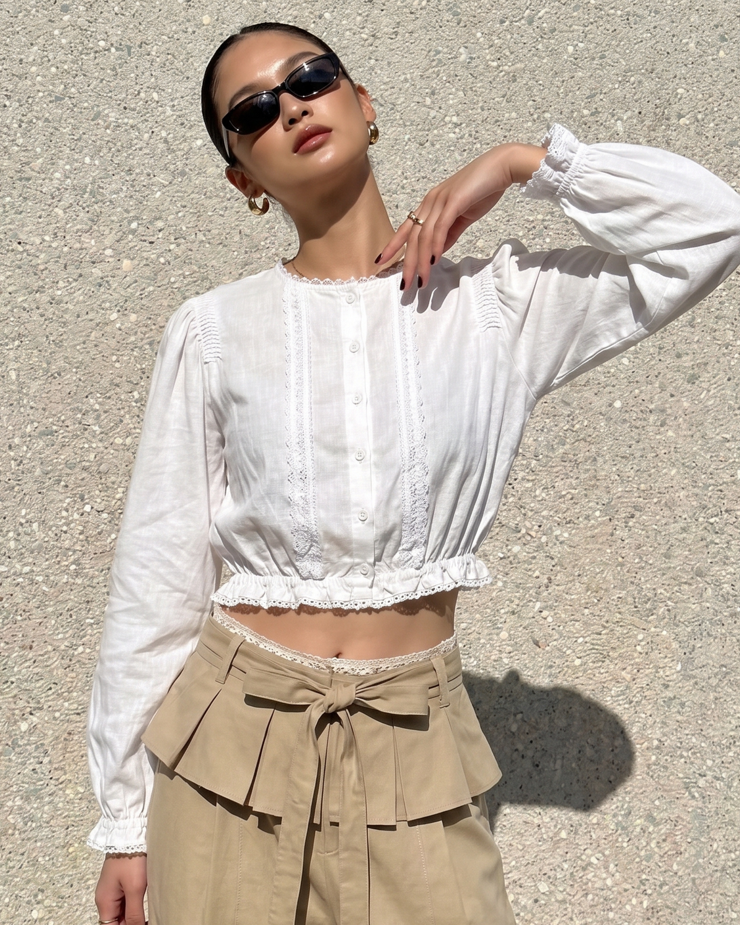 City Inspired Lace Outfit
