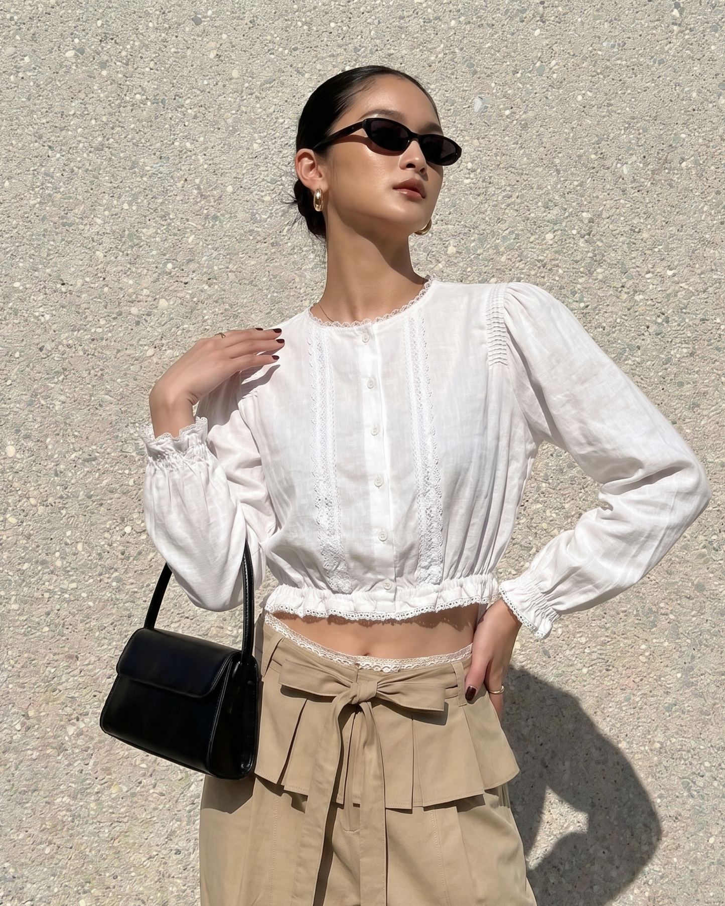 City Inspired Lace Outfit