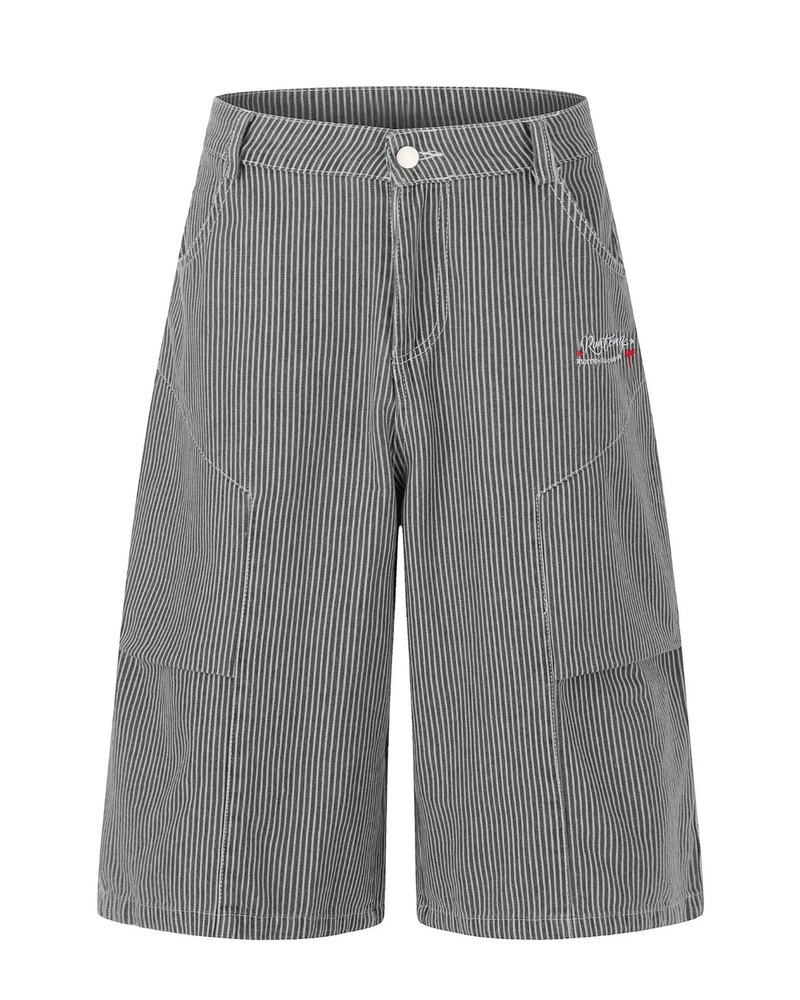 Stripe Cropped Pants