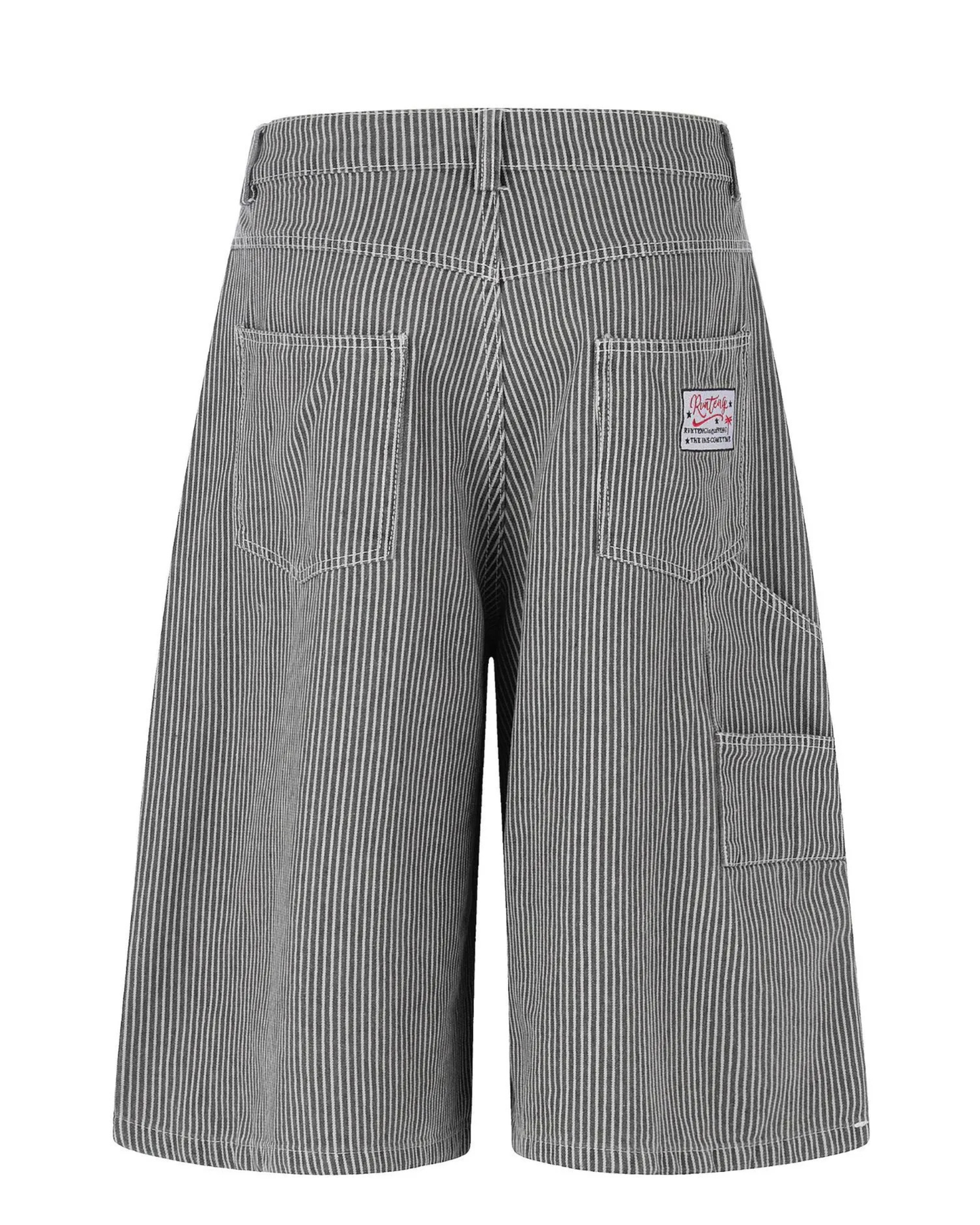 Stripe Cropped Pants