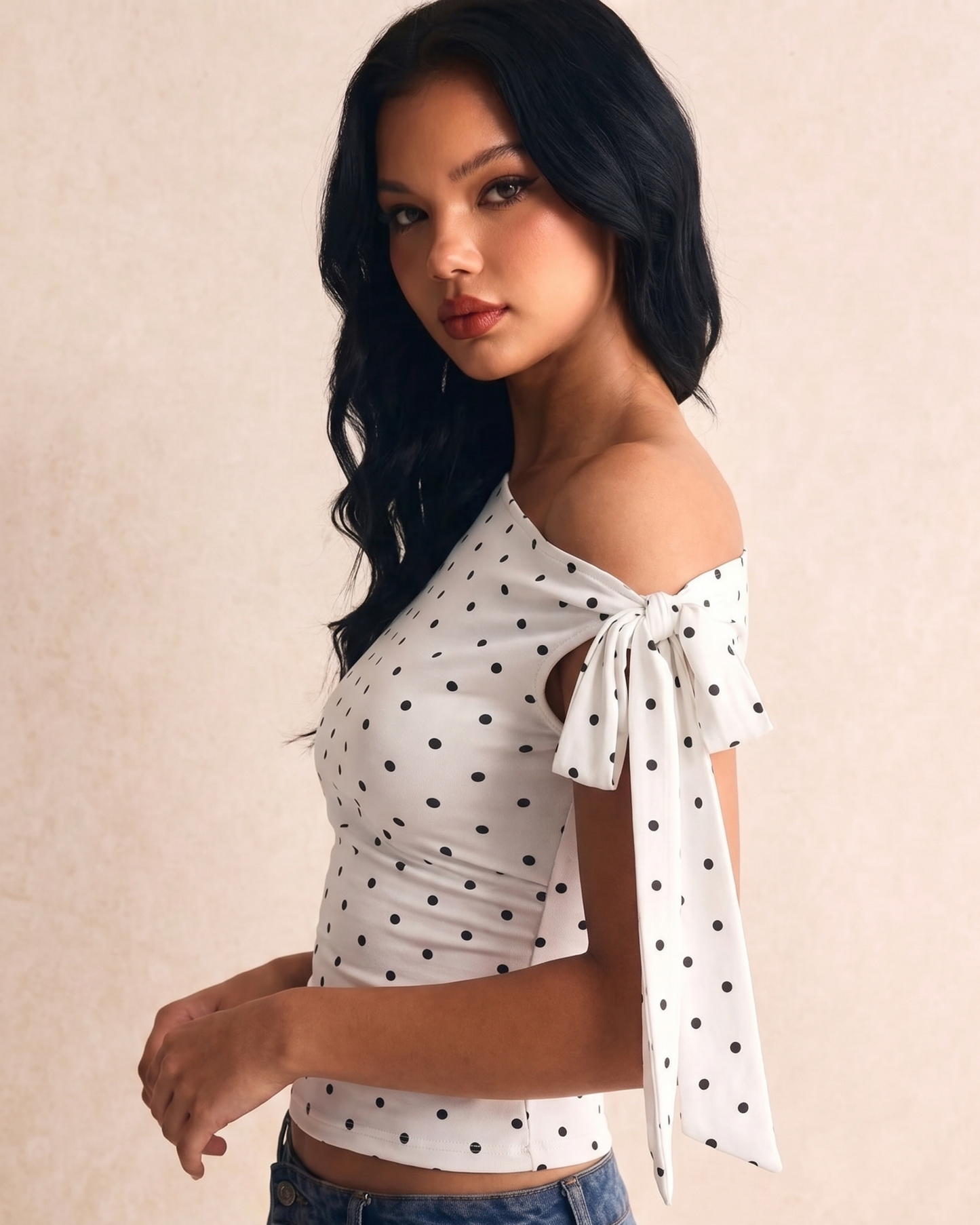 Polka Dot Asymmetric Top