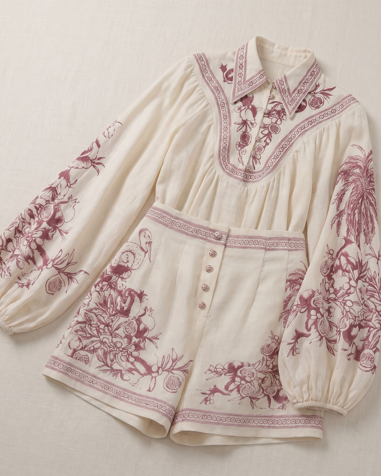 Bohemian style outfit set for woman