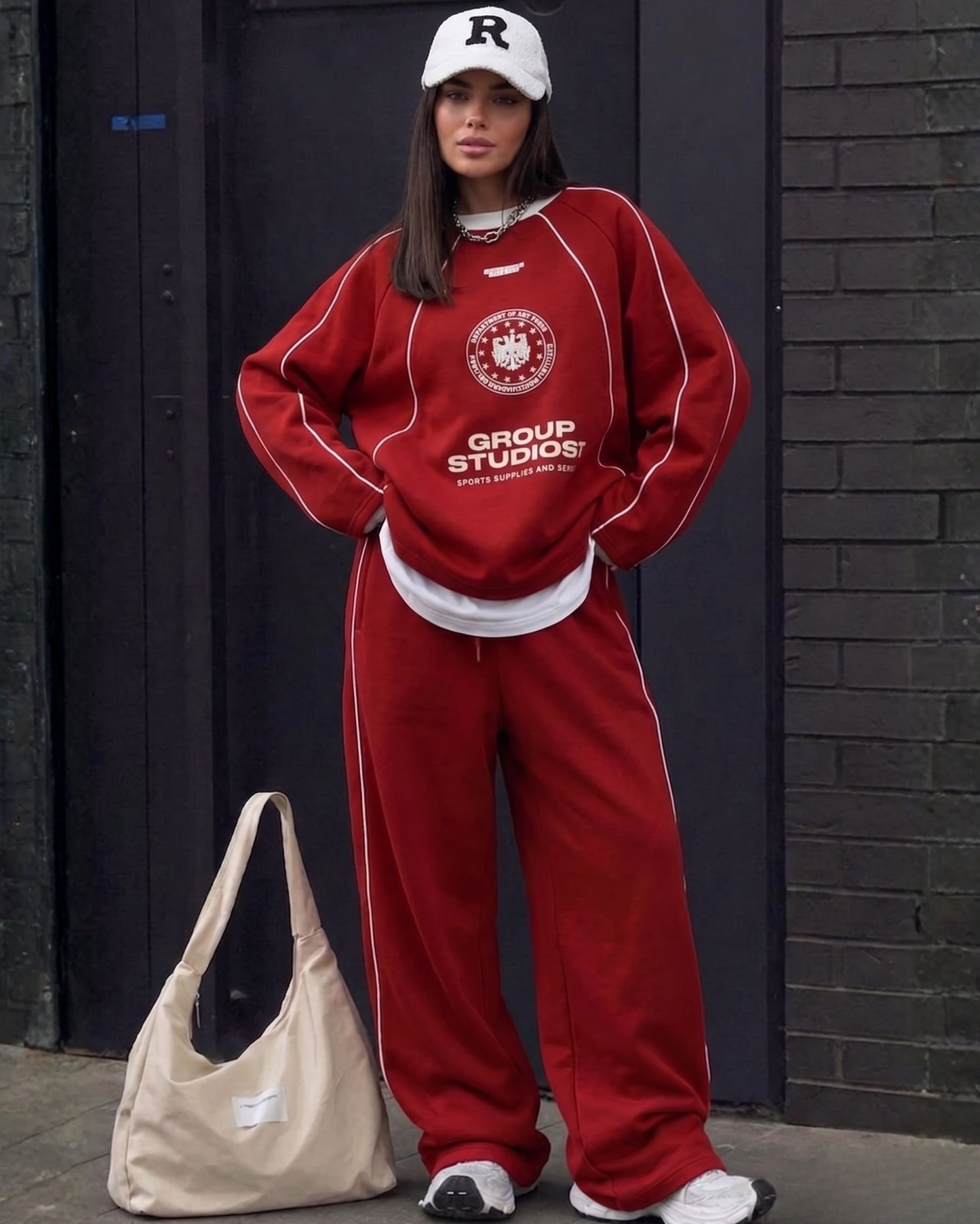 Oversized Costume for woman / Casual Loose 2 pieces set