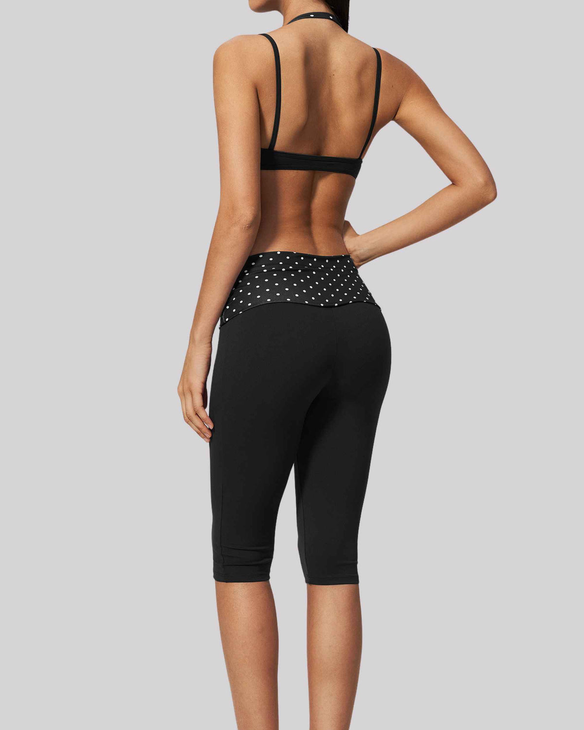 Black White Polka Dot