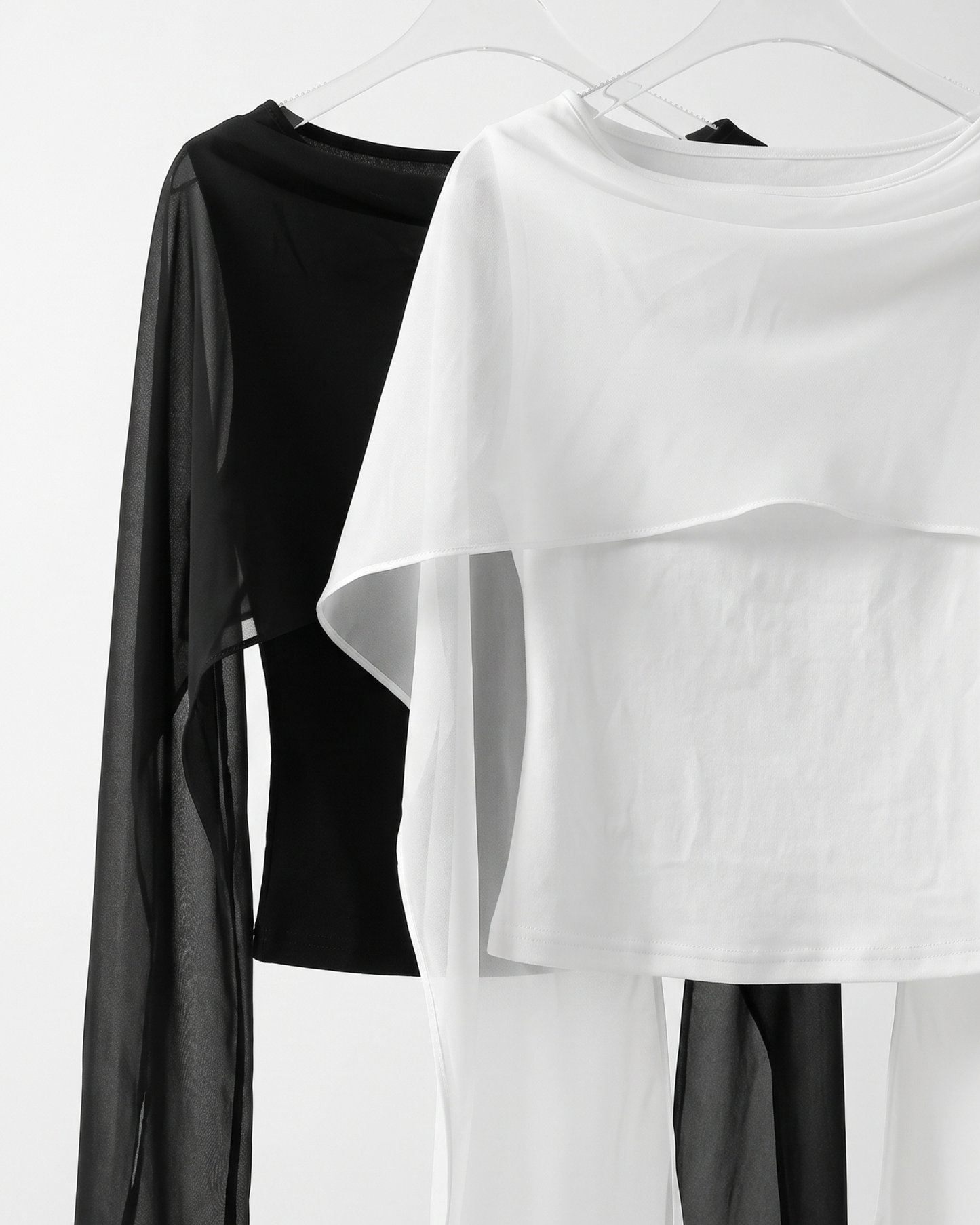 “Chiffon Breeze" Overlay Top