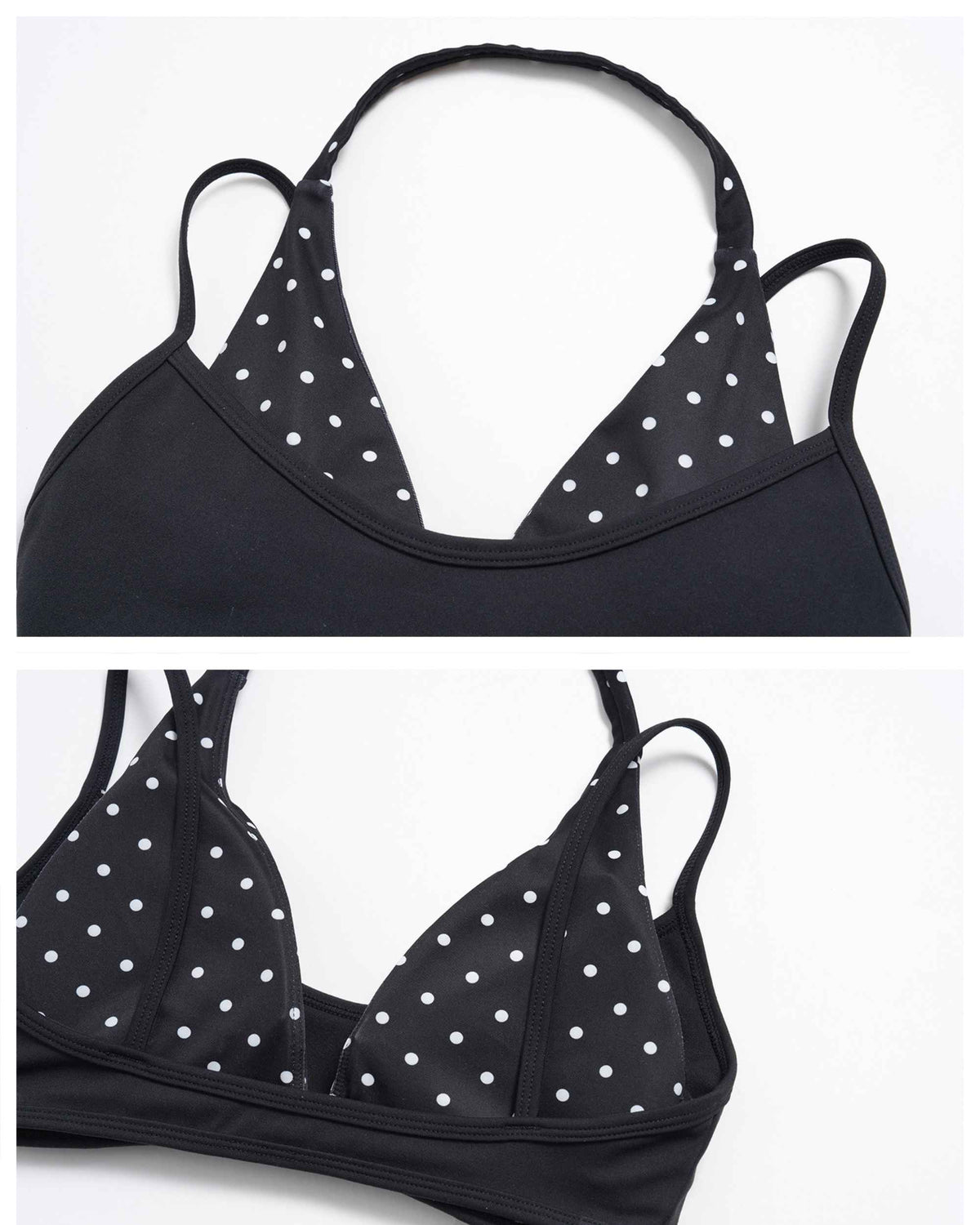 Black White Polka Dot