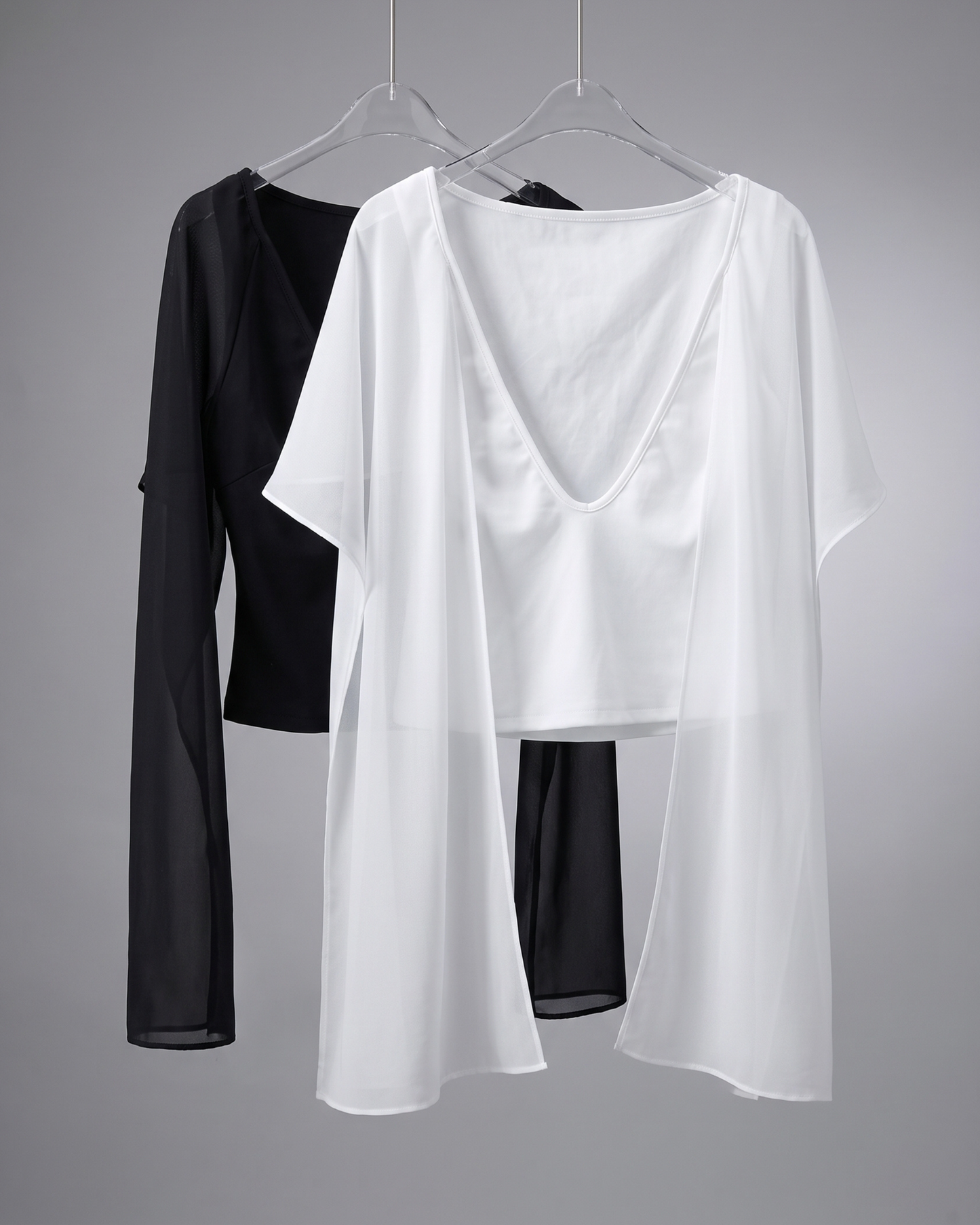 “Chiffon Breeze" Overlay Top