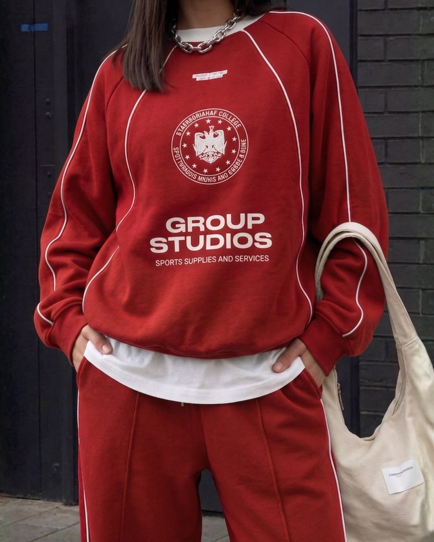 Oversized Costume for woman / Casual Loose 2 pieces set