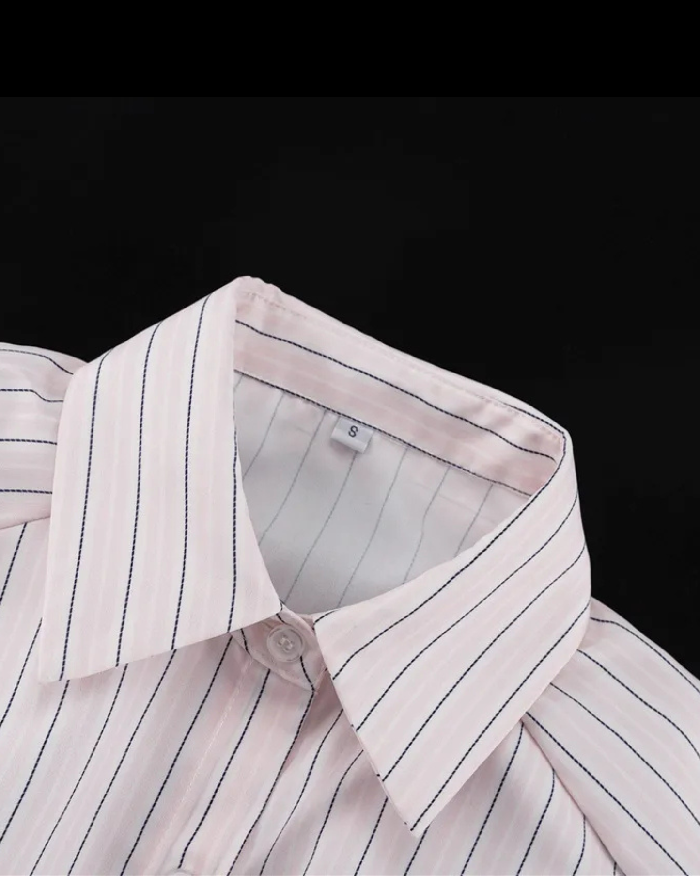 Classic Striped Shirt with Tie – Long Sleeve Button-Down