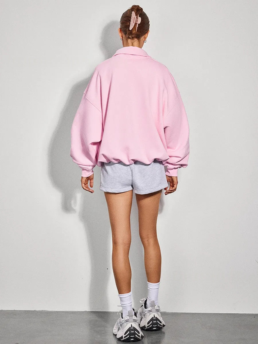 Oversized Cotton Sweatshirt