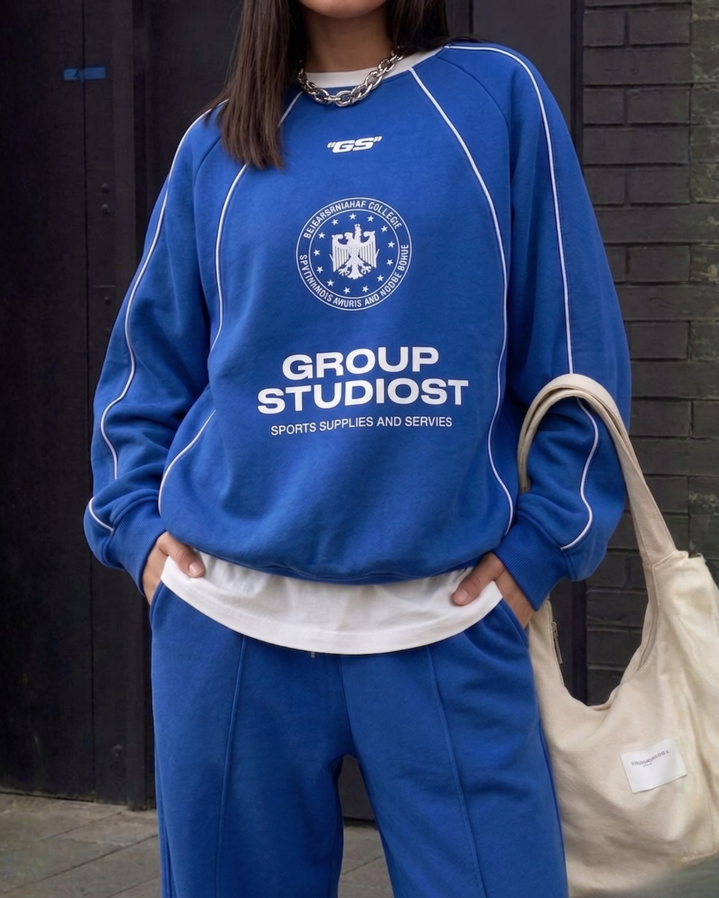 Oversized Costume for woman / Casual Loose 2 pieces set