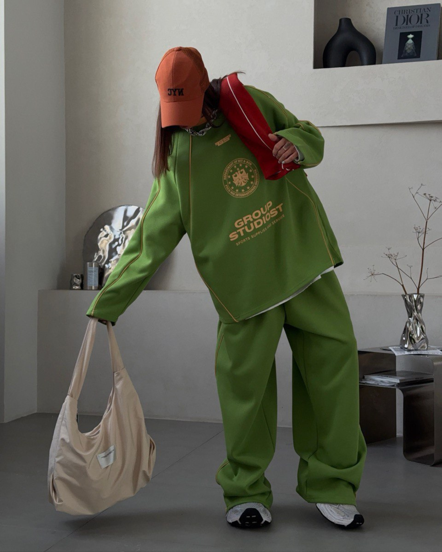 Oversized Costume for woman / Casual Loose 2 pieces set