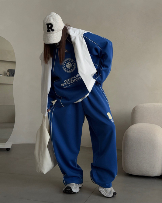 Oversized Costume for woman / Casual Loose 2 pieces set