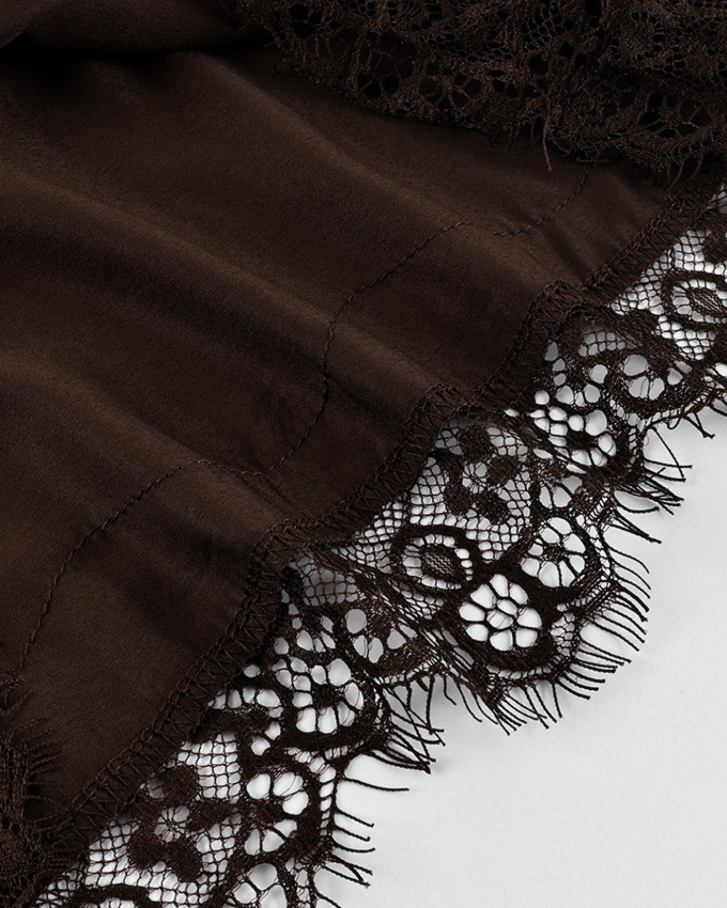 Lace-Trim Two-Piece Set