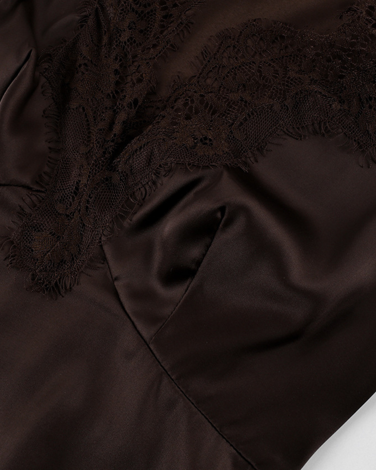 Lace-Trim Two-Piece Set