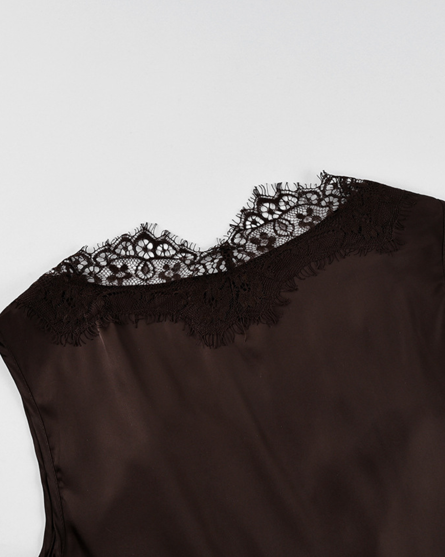 Lace-Trim Two-Piece Set