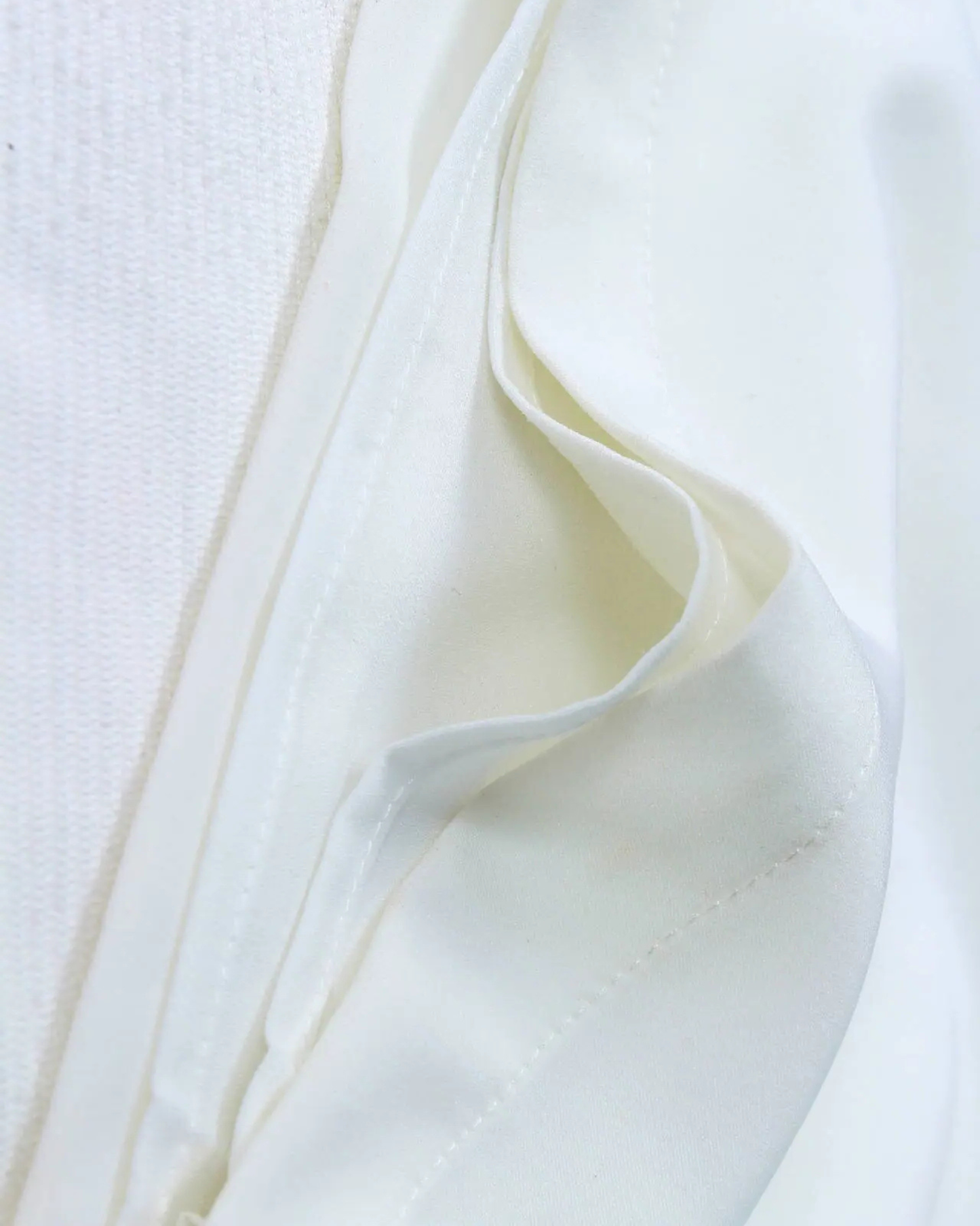 White Top and Wide-Leg Pant Set