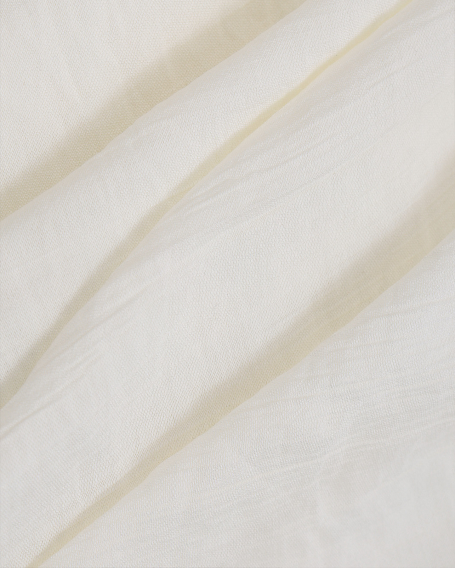 White Ruffled Wide-Leg Trousers