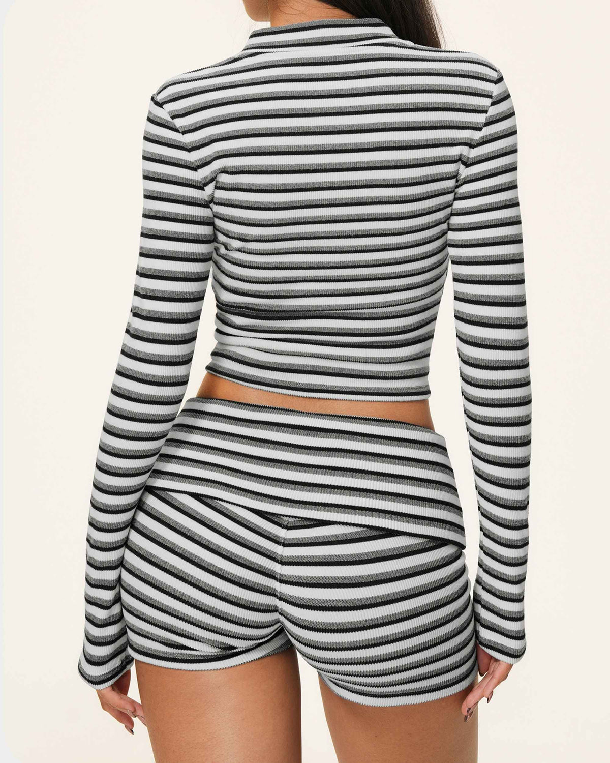 Jacket Shorts Ink White