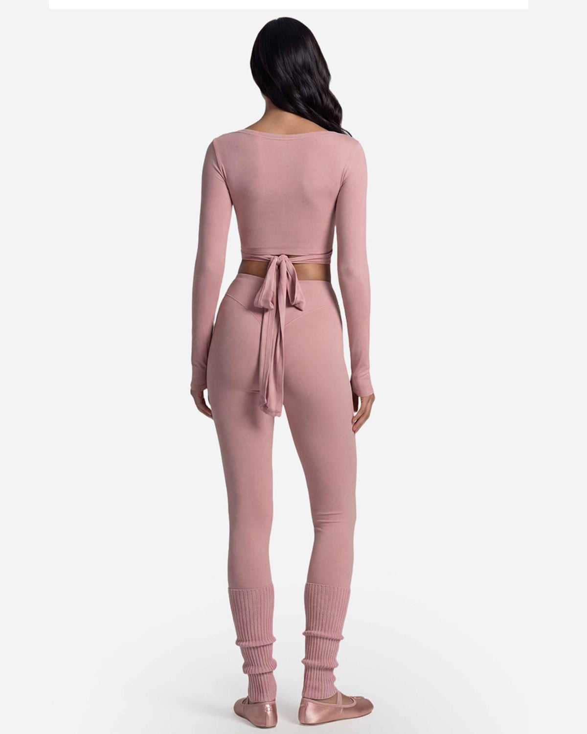Top& Leggings pink