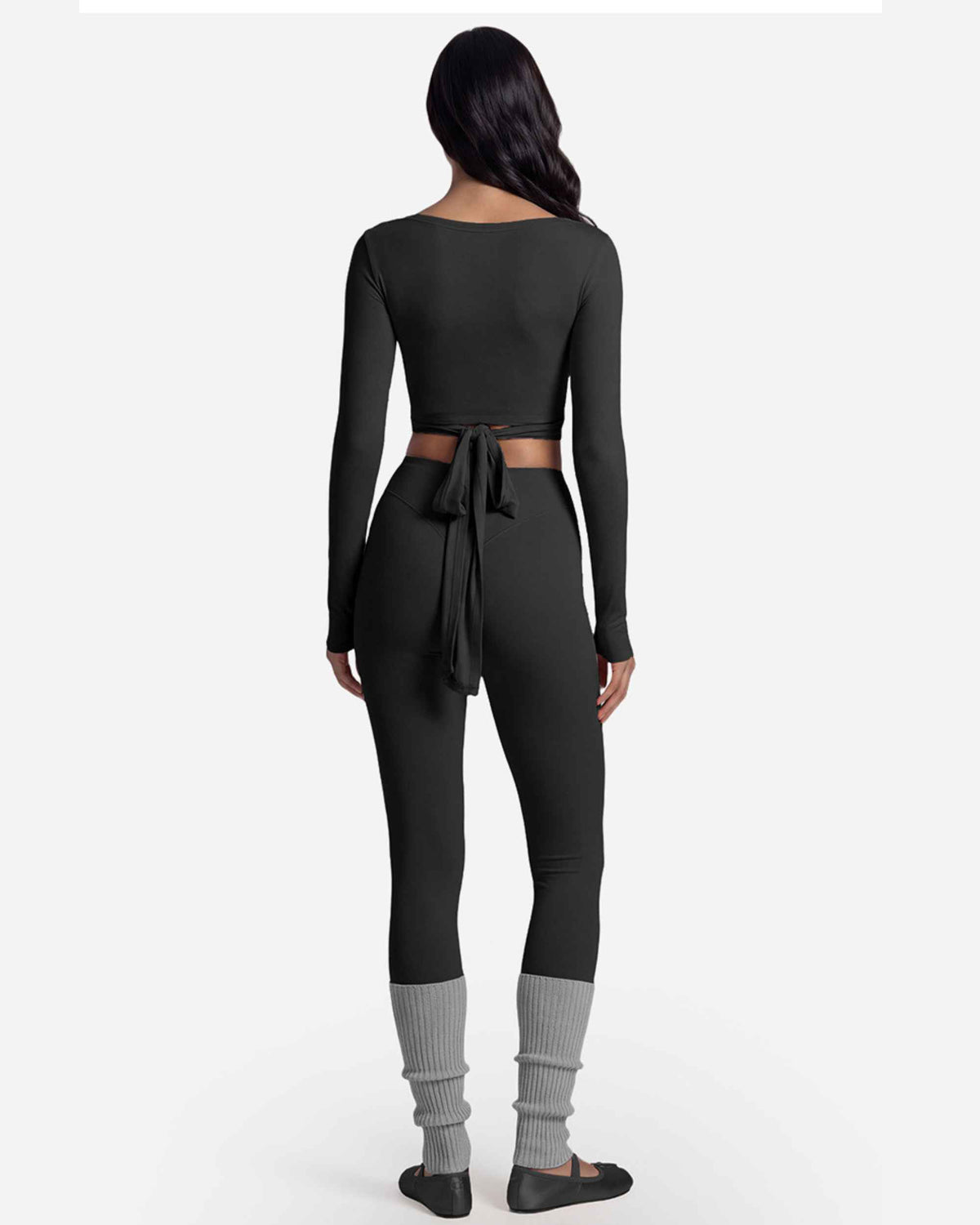 Top & Leggings black