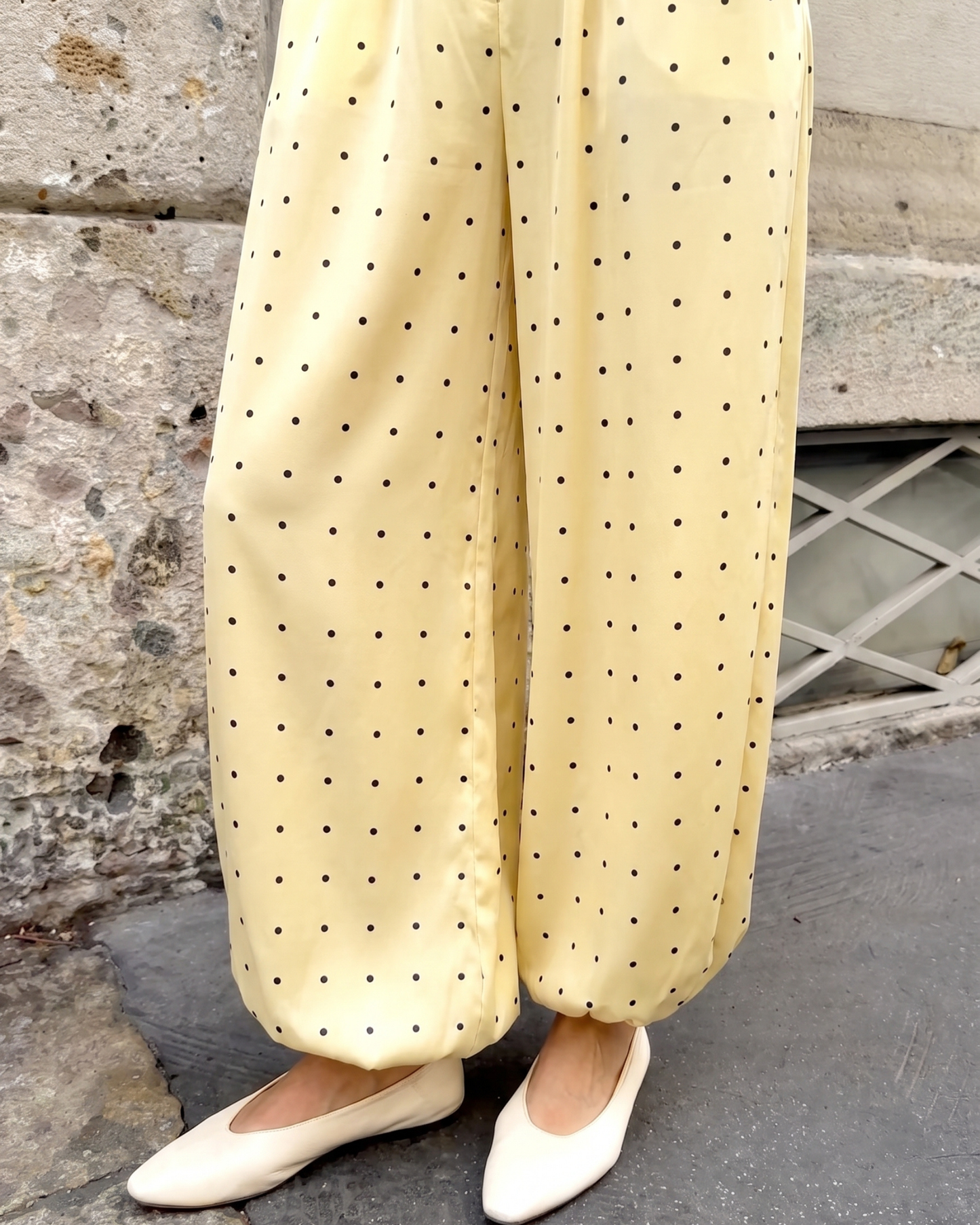 Polka Dot Harem Pants