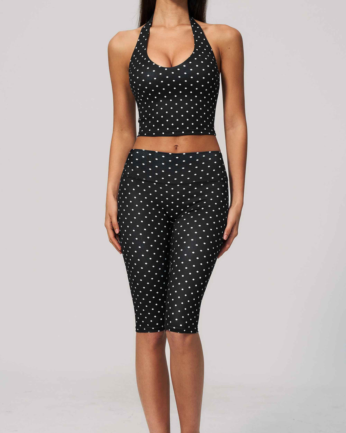 Black White Polka Dot