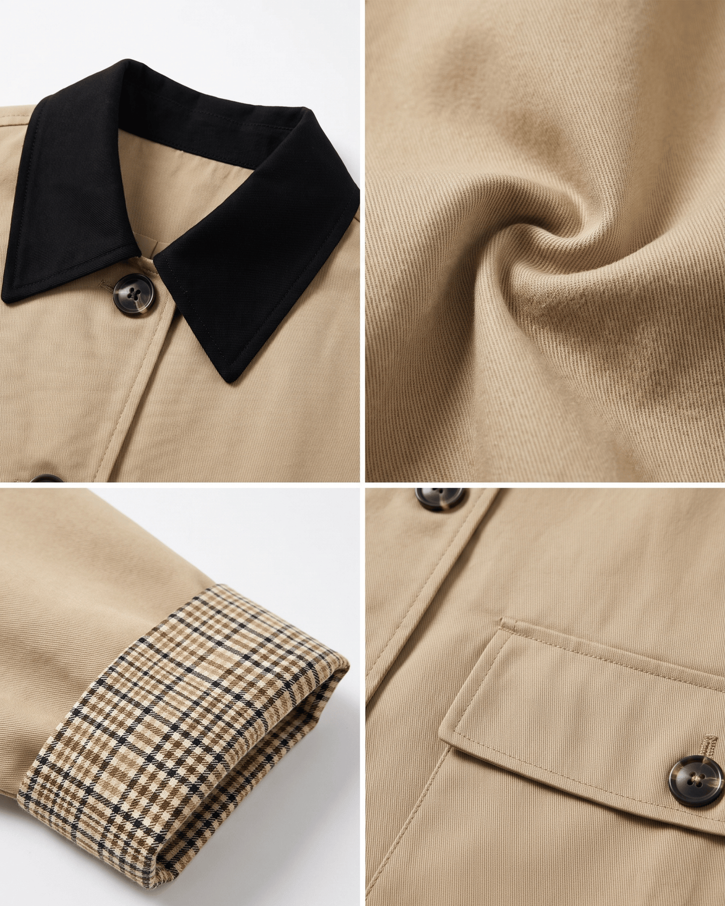 Short trench coat
