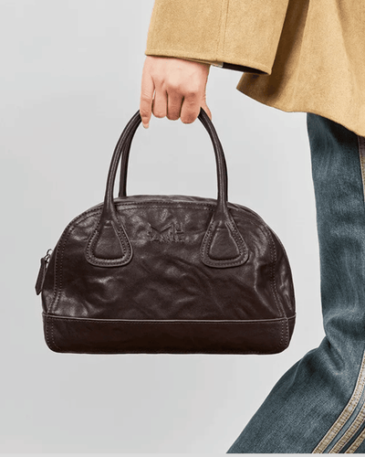 Genuine Leather Crossbody Shoulder Bag
