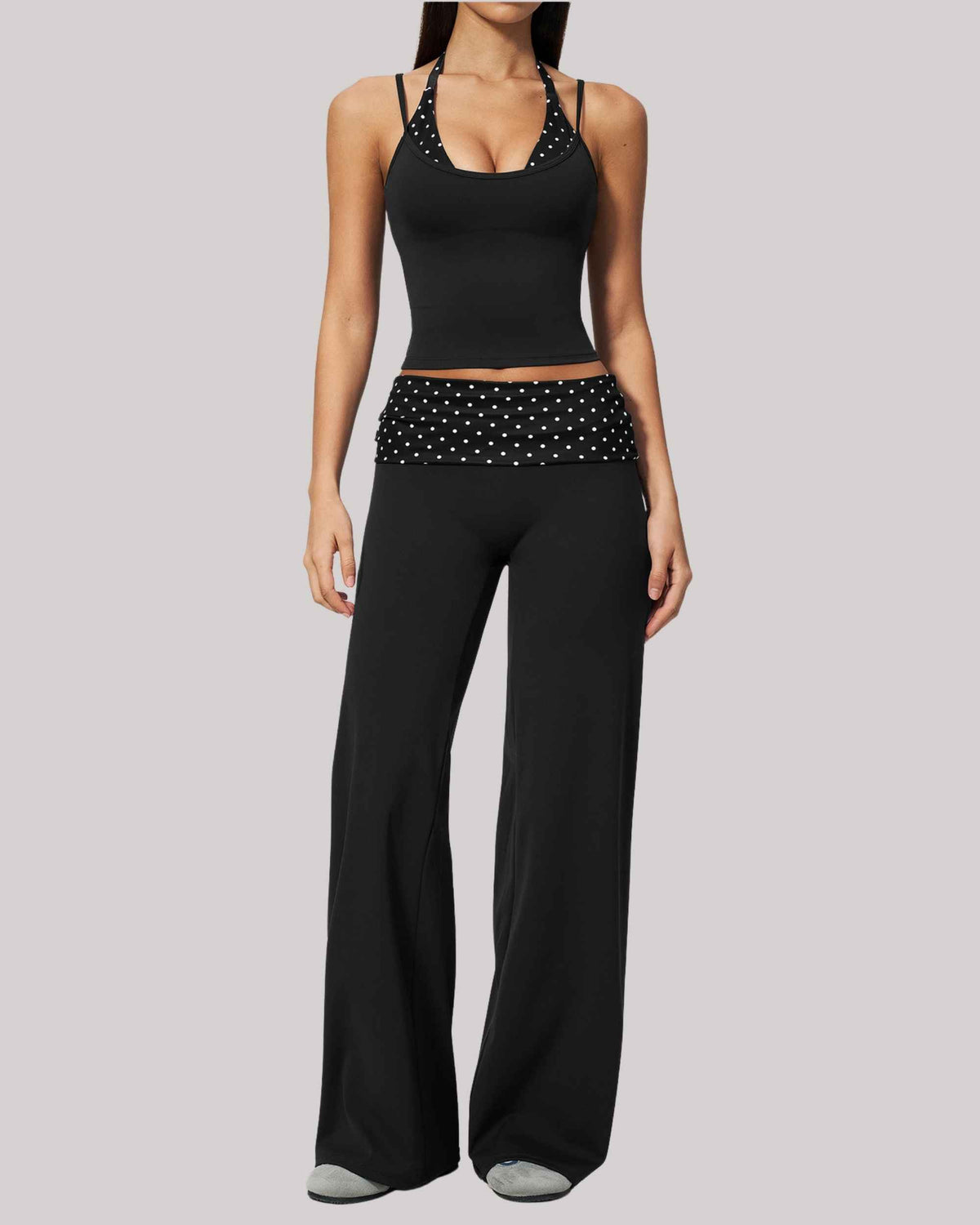 Black White Polka Dot