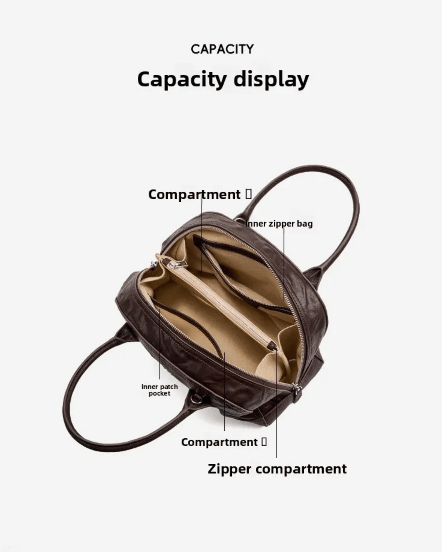 Genuine Leather Crossbody Shoulder Bag