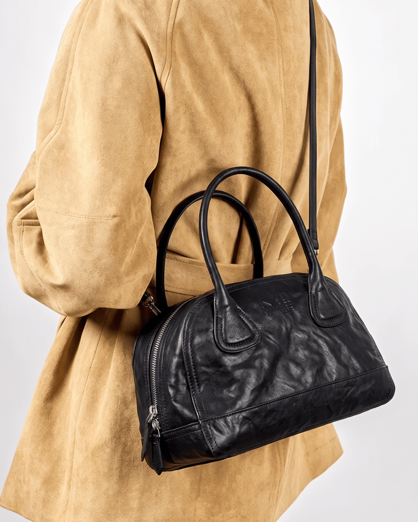 Genuine Leather Crossbody Shoulder Bag