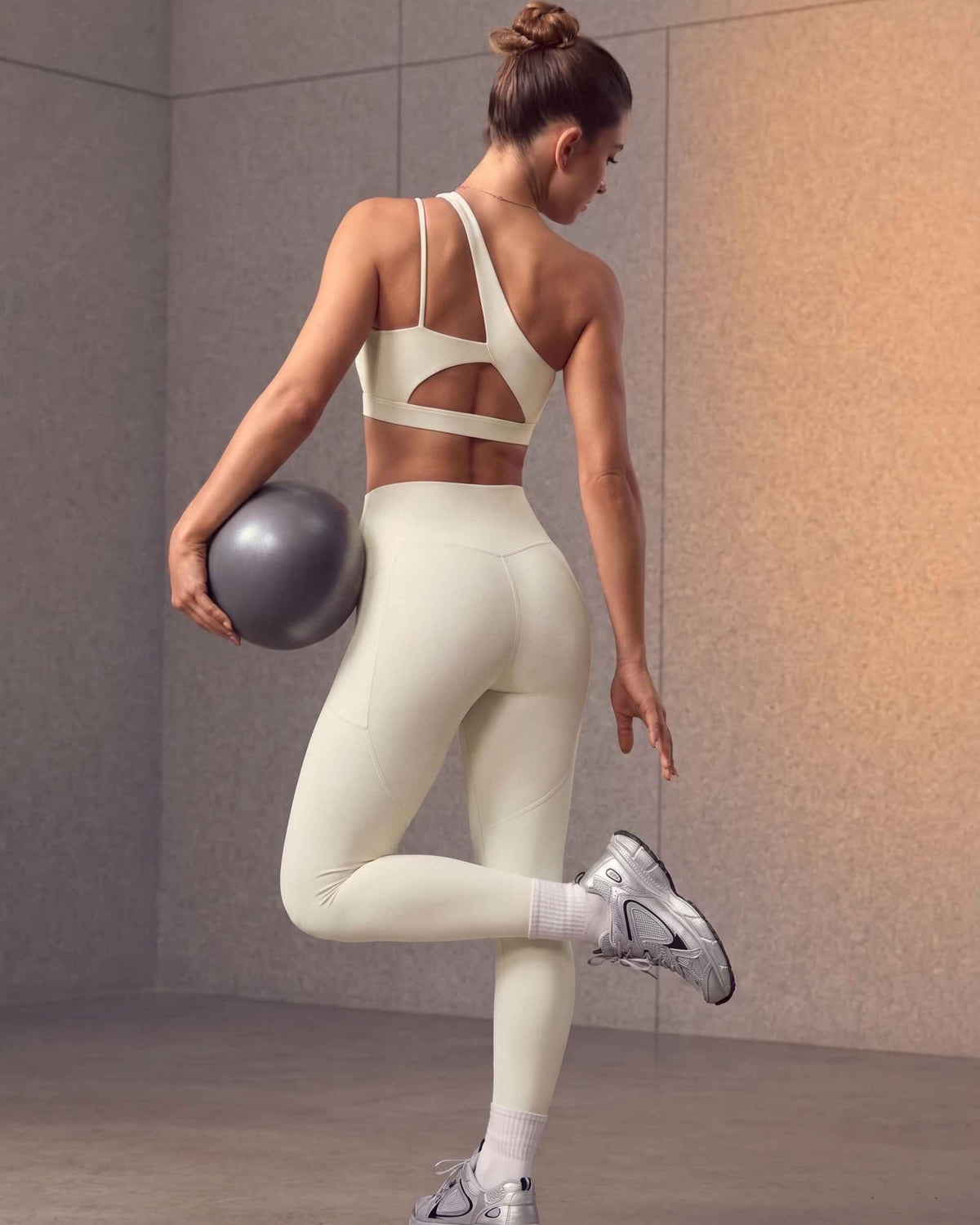Long Pants Cream Apricot