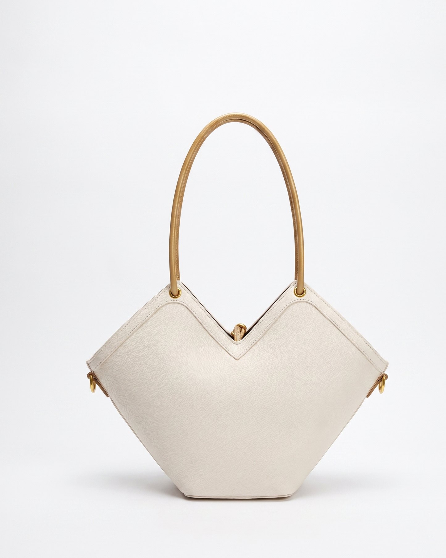 Structured Embroidered  Handbag