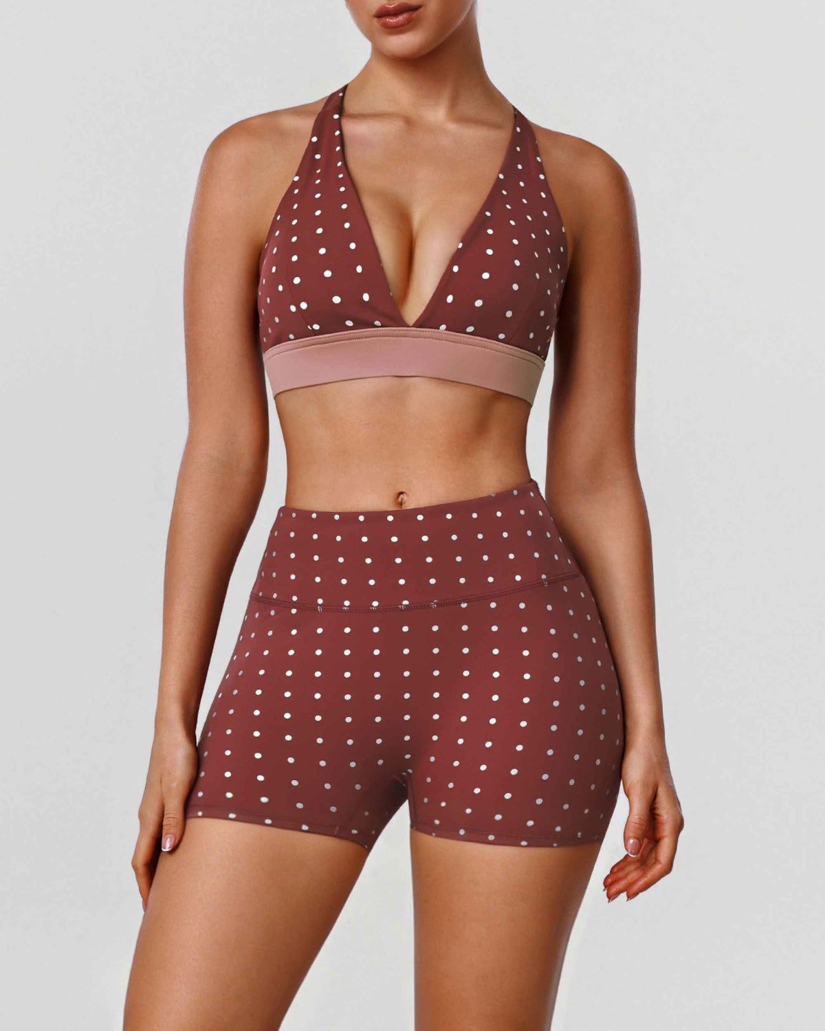 Women's Push-Up Bra & Shorts Activewear Set