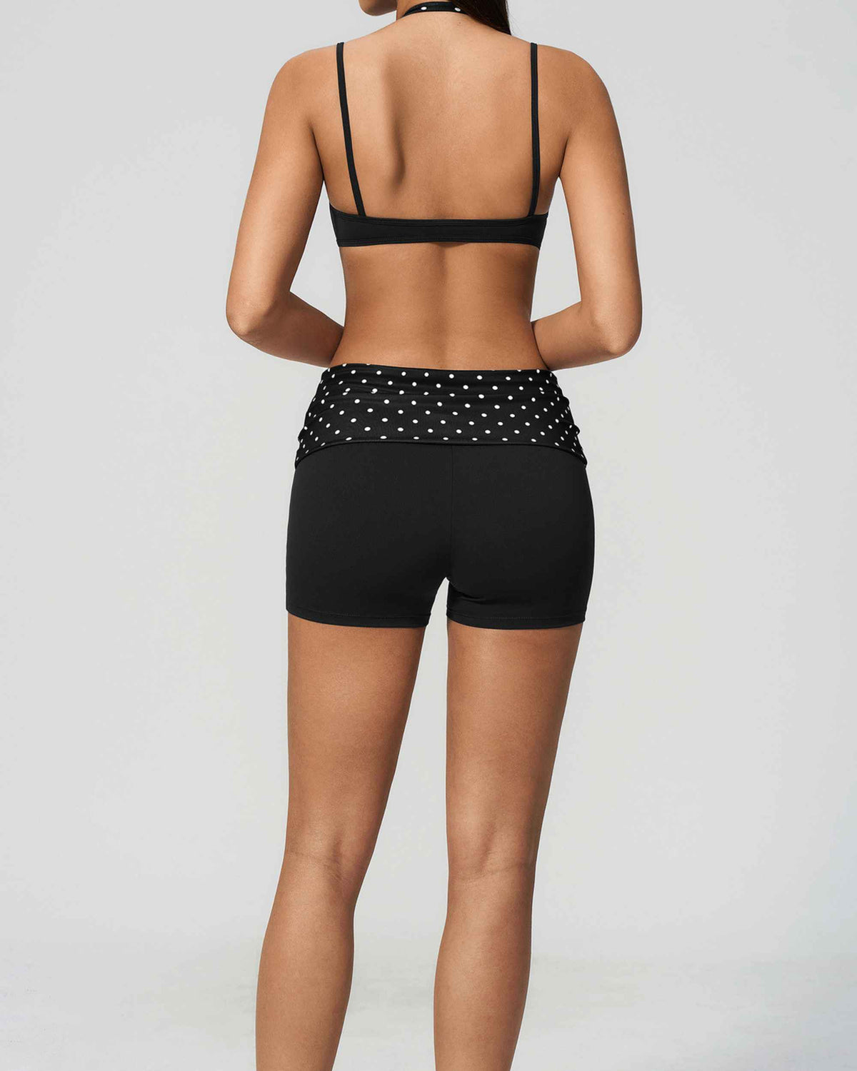 Black White Polka Dot