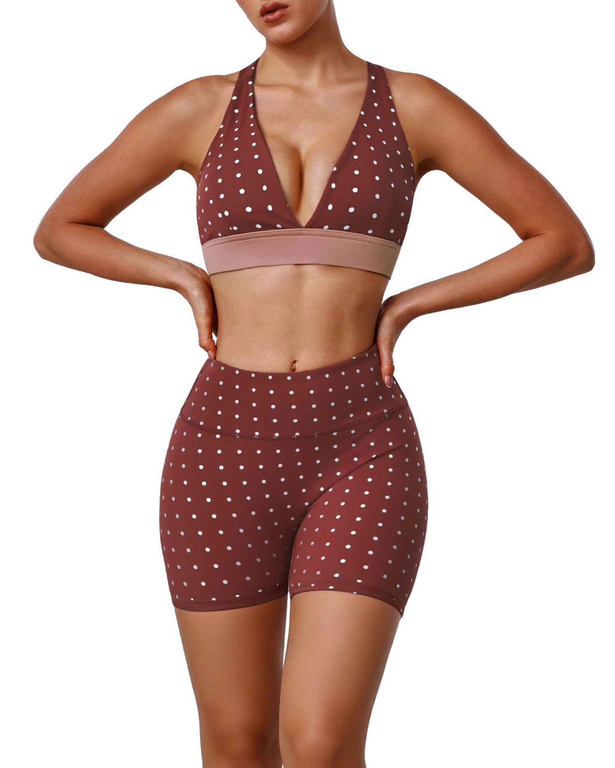 Women's Push-Up Bra & Shorts Activewear Set