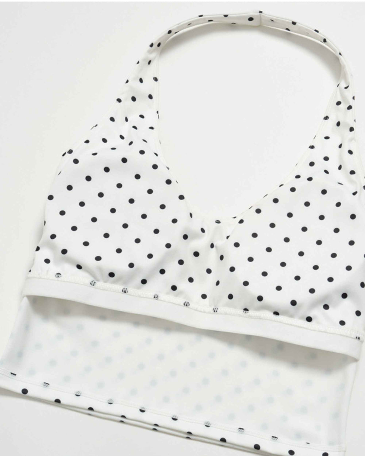 White Black Polka Dot